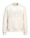 【送料無料】 ニールバレット メンズ パーカー・スウェット アウター Sweatshirt Ivory