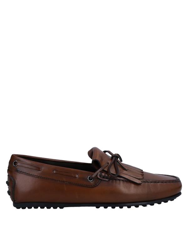 【送料無料】 トッズ メンズ スリッポン・ローファー シューズ Loafers Brown