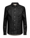 【送料無料】 リックオウエンス メンズ シャツ トップス Solid color shirt Black