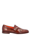 【送料無料】 サントーニ メンズ スリッポン・ローファー シューズ Loafers Brown