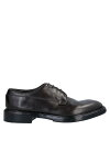 【送料無料】 プレミアータ メンズ スリッポン・ローファー シューズ Laced shoes Dark brown