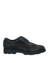 【送料無料】 ホーガン メンズ スリッポン・ローファー シューズ Laced shoes Midnight blue