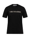 【送料無料】 トラサルディ メンズ Tシャツ トップス T-shirt Black