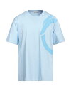 【送料無料】 トラサルディ メンズ Tシャツ トップス T-shirt Sky blue