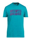 【送料無料】 ヴェルサーチ メンズ Tシャツ トップス T-shirt Deep jade