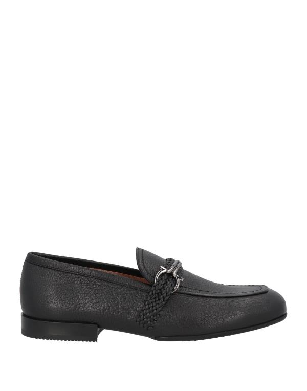 【送料無料】 フェラガモ メンズ スリッポン・ローファー シューズ Loafers Black