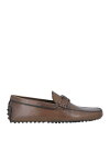 【送料無料】 トッズ メンズ スリッポン・ローファー シューズ Loafers Dark brown