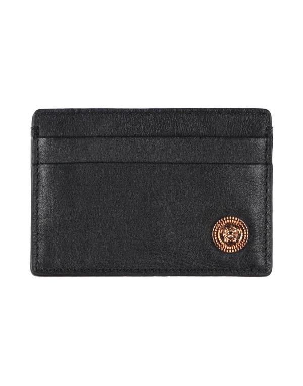 ヴェルサーチェ 財布（レディース） 【送料無料】 ヴェルサーチ メンズ 財布 アクセサリー Document holder Black