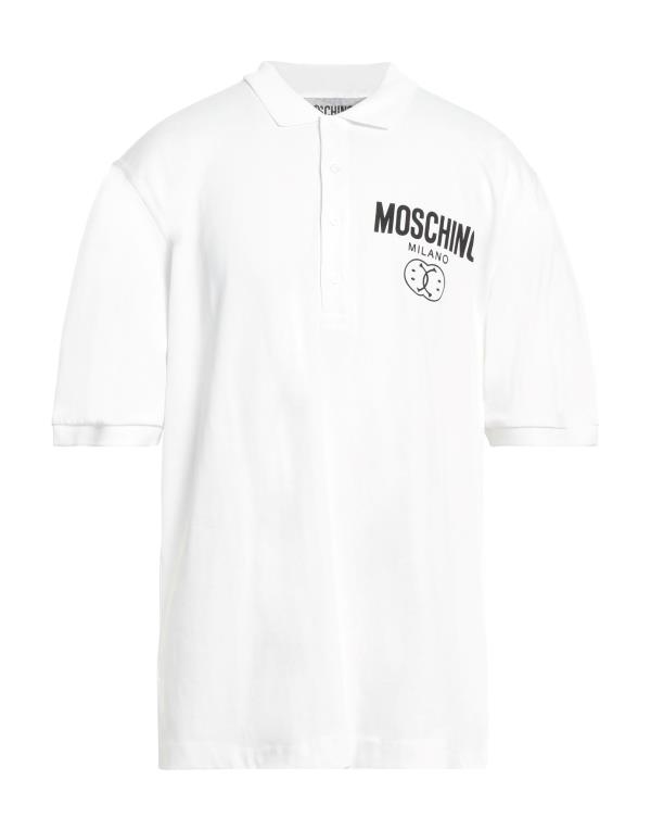  モスキーノ メンズ ポロシャツ トップス Polo shirt White