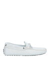 【送料無料】 トッズ メンズ スリッポン・ローファー シューズ Loafers Off white