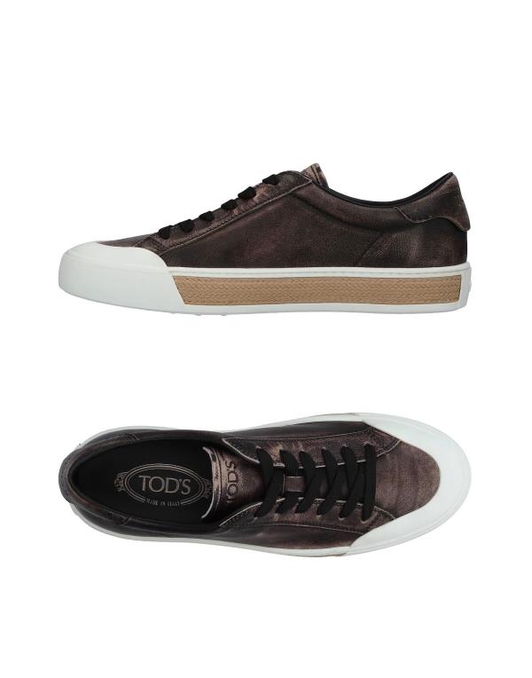 【送料無料】 トッズ メンズ スニーカー シューズ Sneakers Dark brown