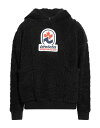 【送料無料】 ディースクエアード メンズ パーカー・スウェット フーディー アウター Hooded sweatshirt Black