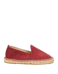 【送料無料】 マネビ メンズ スリッポン・ローファー シューズ Espadrilles Burgundy