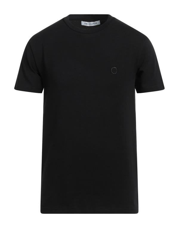 【送料無料】 トラサルディ メンズ Tシャツ トップス Basic T-shirt Black