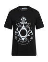 【送料無料】 トラサルディ メンズ Tシャツ トップス T-shirt Black