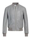 【送料無料】 トラサルディ メンズ ジャケット・ブルゾン アウター Bomber Grey