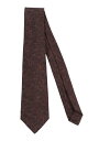 キートン ネクタイ 【送料無料】 キートン メンズ ネクタイ アクセサリー Ties and bow ties Dark brown