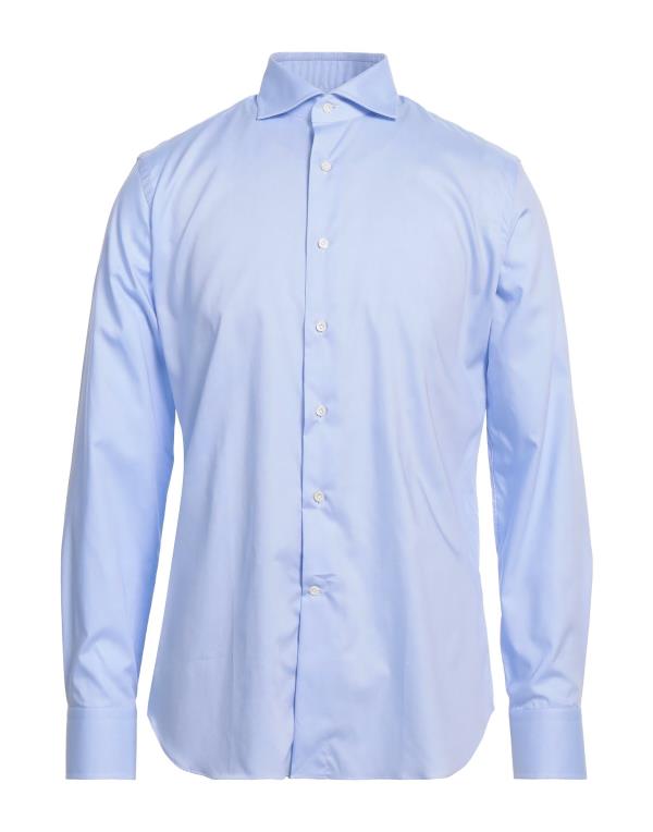 ̵ åɥǥ   ȥåץ Solid color shirt Sky blue