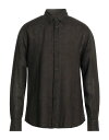 【送料無料】 ザカス メンズ シャツ リネンシャツ トップス Linen shirt Black