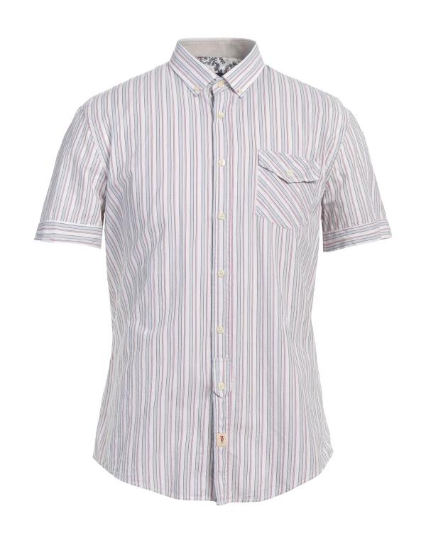 【送料無料】 トラサルディ メンズ シャツ トップス Striped shirt White