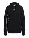 【送料無料】 フィラ メンズ パーカー・スウェット フーディー アウター Hooded sweatshirt Black