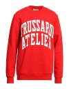 【送料無料】 トラサルディ メンズ パーカー・スウェット アウター Sweatshirt Red