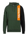 【送料無料】 ヘリーハンセン メンズ パーカー・スウェット フーディー アウター Hooded sweatshirt Military green