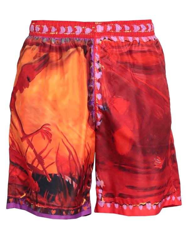 【送料無料】 ジバンシー メンズ ハーフパンツ・ショーツ 水着 Swim shorts Red