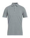 【送料無料】 ロッソピューロ メンズ ポロシャツ トップス Polo shirt Grey