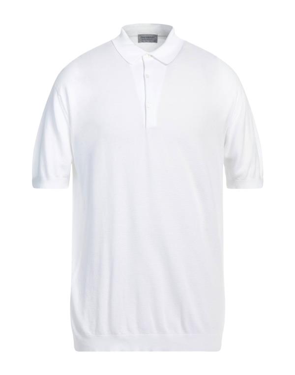 ジョンスメドレー 【送料無料】 ジョンスメドレー メンズ ポロシャツ トップス Polo shirt White