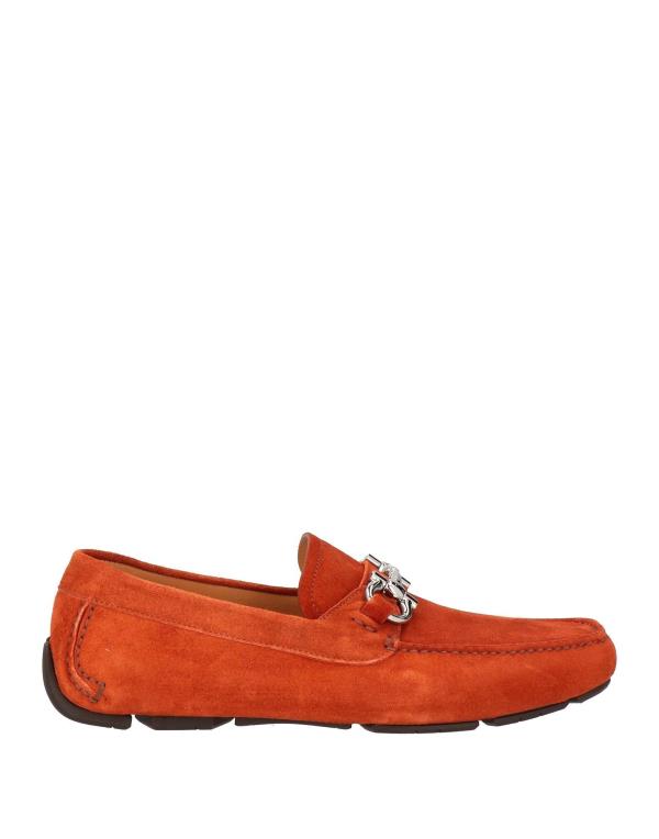 【送料無料】 フェラガモ メンズ スリッポン・ローファー シューズ Loafers Rust