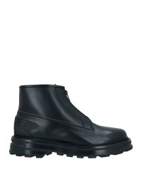 【送料無料】 ジル・サンダー メンズ ブーツ・レインブーツ シューズ Boots Black