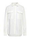 【送料無料】 リックオウエンス メンズ シャツ トップス Solid color shirt White