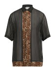 【送料無料】 ドリス・ヴァン・ノッテン メンズ シャツ トップス Patterned shirt Black