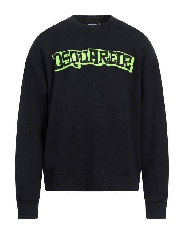 【送料無料】 ディースクエアード メンズ パーカー・スウェット アウター Sweatshirt Black