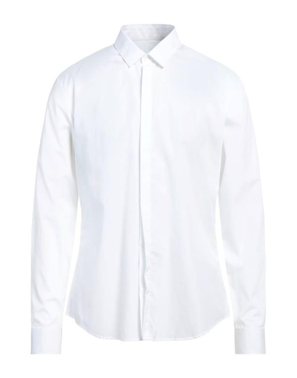 【送料無料】 サンドロ メンズ シャツ トップス Solid color shirt White