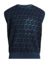  ディースクエアード メンズ ニット・セーター アウター Sleeveless sweater Blue