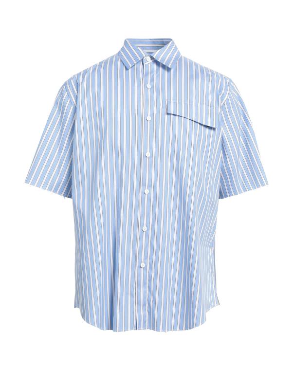  アーダーエラー メンズ シャツ トップス Striped shirt Light blue