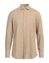 【送料無料】 ラルディーニ メンズ シャツ トップス Solid color shirt Sand