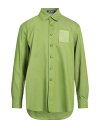 【送料無料】 ラフ・シモンズ メンズ シャツ トップス Solid color shirt Green