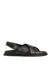 【送料無料】 ポリーニ メンズ サンダル シューズ Sandals Black