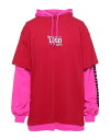 【送料無料】 バレンシアガ メンズ パーカー・スウェット フーディー アウター Hooded sweatshirt Red