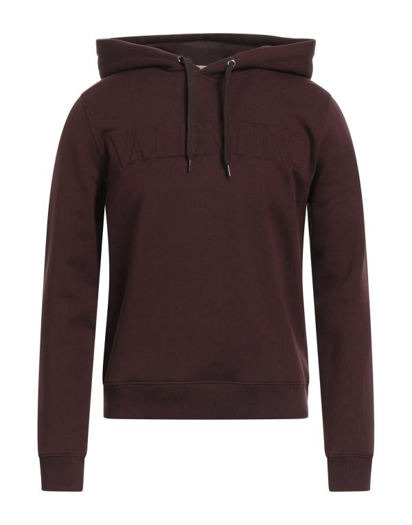 【送料無料】 ヴァレンティノ メンズ パーカー・スウェット フーディー アウター Hooded sweatshirt Cocoa