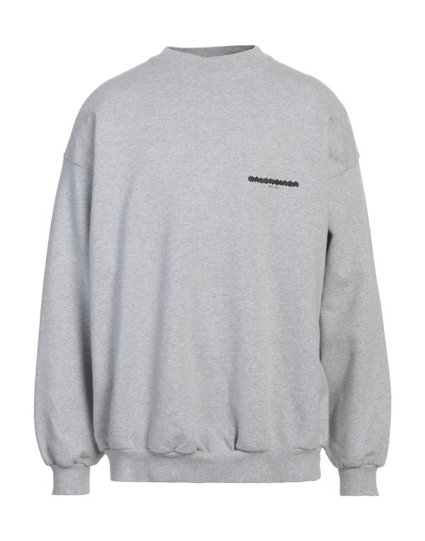 【送料無料】 バレンシアガ メンズ パーカー・スウェット アウター Sweatshirt Light grey