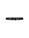 【送料無料】 フェラガモ メンズ ベルト アクセサリー Leather belt Black