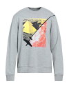 【送料無料】 トラサルディ メンズ パーカー・スウェット アウター Sweatshirt Grey