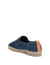 【送料無料】 ブリマート メンズ スリッポン・ローファー シューズ Espadrilles Midnight blue 3