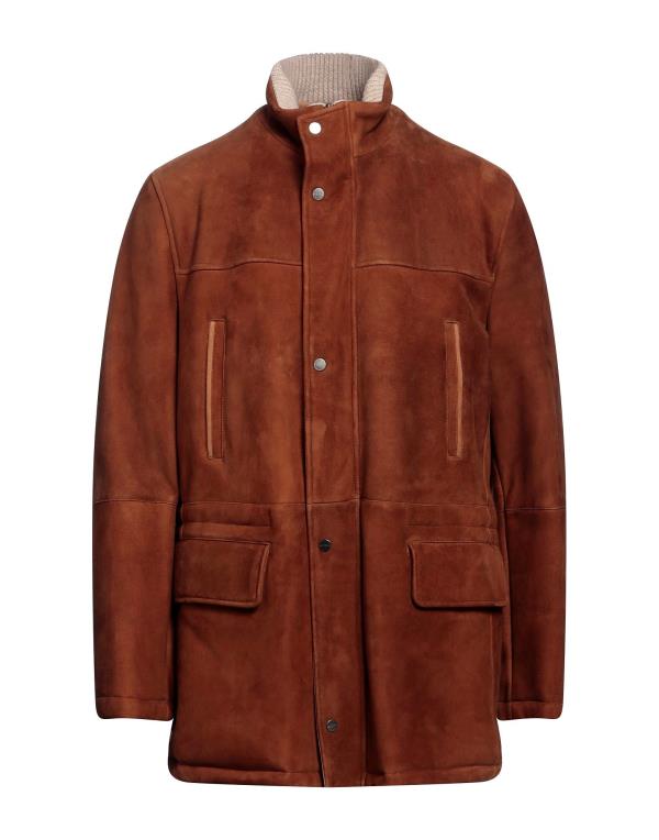 【送料無料】 キートン メンズ コート アウター Coat Brownのサムネイル