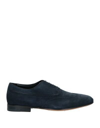 【送料無料】 ア・テストーニ メンズ スリッポン・ローファー シューズ Laced shoes Midnight blue