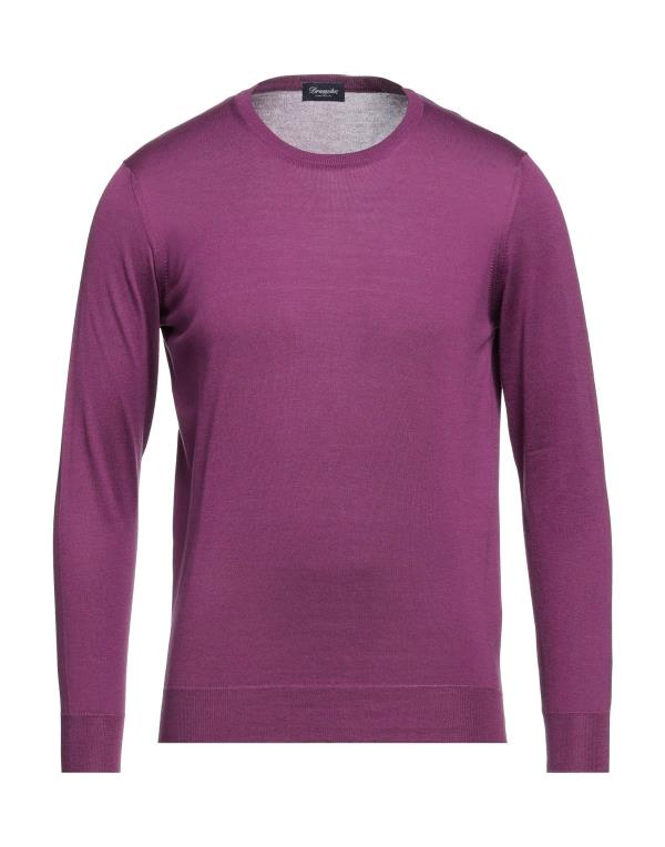 ドルモア 【送料無料】 ドルモア メンズ ニット・セーター アウター Sweater Deep purple